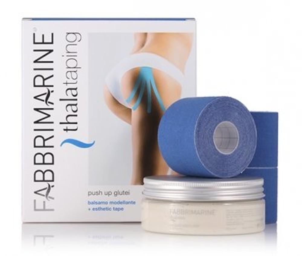 FABBRIMARINE Набор бальзам Талассо + талатейпы Kit Glutei (Modelling Balm+Taping)