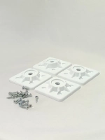 Крепления для ножек стола, стула, табуретов крепежная пластина