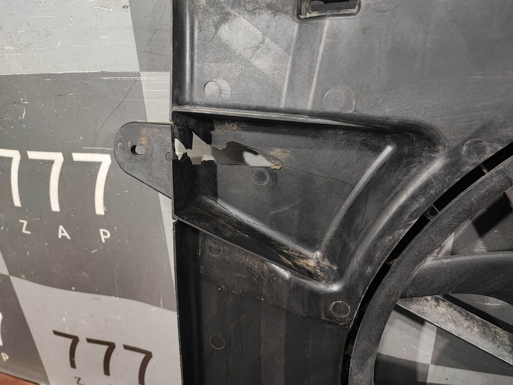 Диффузор с вентилятором Haval F7 1 19-24 Б/У Оригинал 1308101XKQ00A