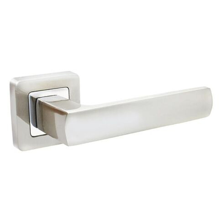 Ручка дверная Аллюр, КОЛОМБО SN (2380), 00011445, мат никель