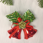 Украшение новогоднее «Колокольчики» 9*9 см, Красный