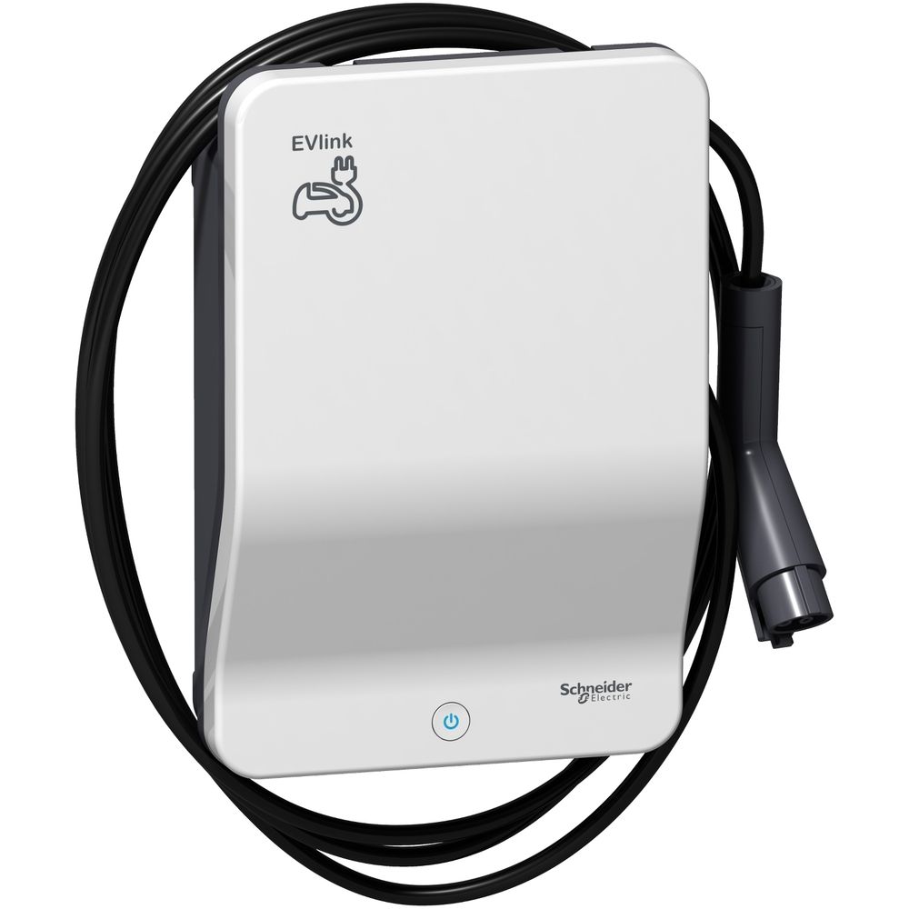 Зарядная станция EVlink Wallbox, 7.4 кВт, с кабелем T1