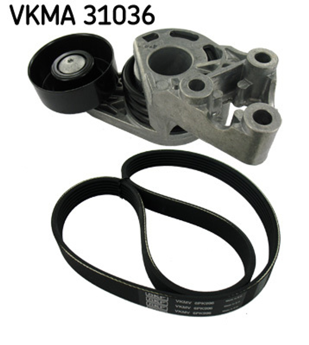 SKF - VKMA31036-SKF - V-ribbed Belt Set - Povrat artikla narucenog iz Njemacke nije moguc.