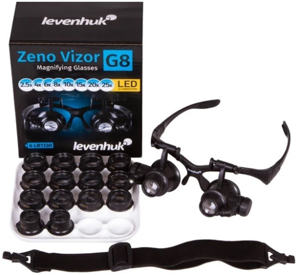 Лупа  Levenhuk Zeno Vizor G8
