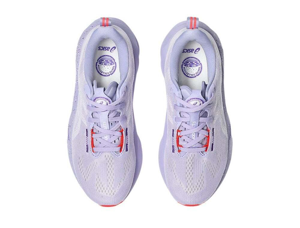 Кроссовки для бега женские Asics Novablast 5 Tokyo Фиолетово-Белые