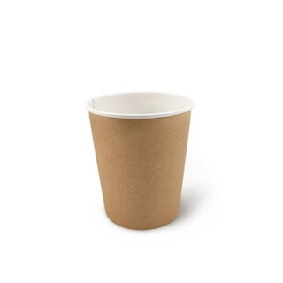 Стакан бум. 250мл Крафт 1/10шт