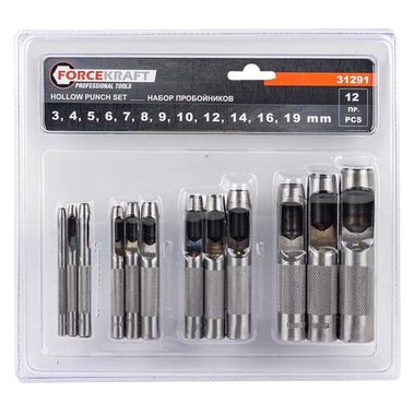 Набор пробойников, 12пр FORCEKRAFT FK-31291