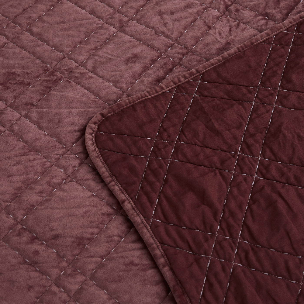 Покрывало 160х220 и наволочка 50х70 Sofi De MarkO Селена Терракот