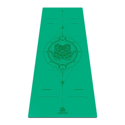 Каучуковый йога коврик для йоги Hamsa new Art 185*68*0,4 см