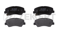 ZEKKERT BS1910 Колодки тормозные передние Hyundai Solaris IV 10-, Kia Rio III-IV 11- Hyundai Elantra V 11-, i30 I-II 11-, Veloster 11-, Kia Cerato III 13-, GEELY FE-3, ATLAS Atlas Pro NL-3B