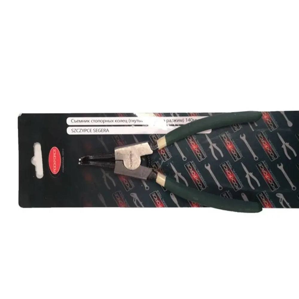 Съемник внутренних стопорных колец изогнутый 90°,(L-140мм) RockForce##Rock FORCE RF-609140HB