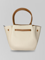 Сумка 5012-3 трапецевидной формы с имитацией замка спереди и длинным ремешком в комплекте