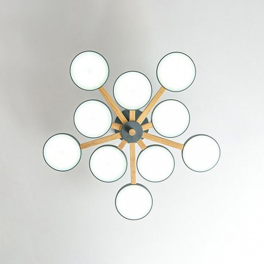 Люстра на штанге Imperiumloft TURNA Blue TURNA-B01