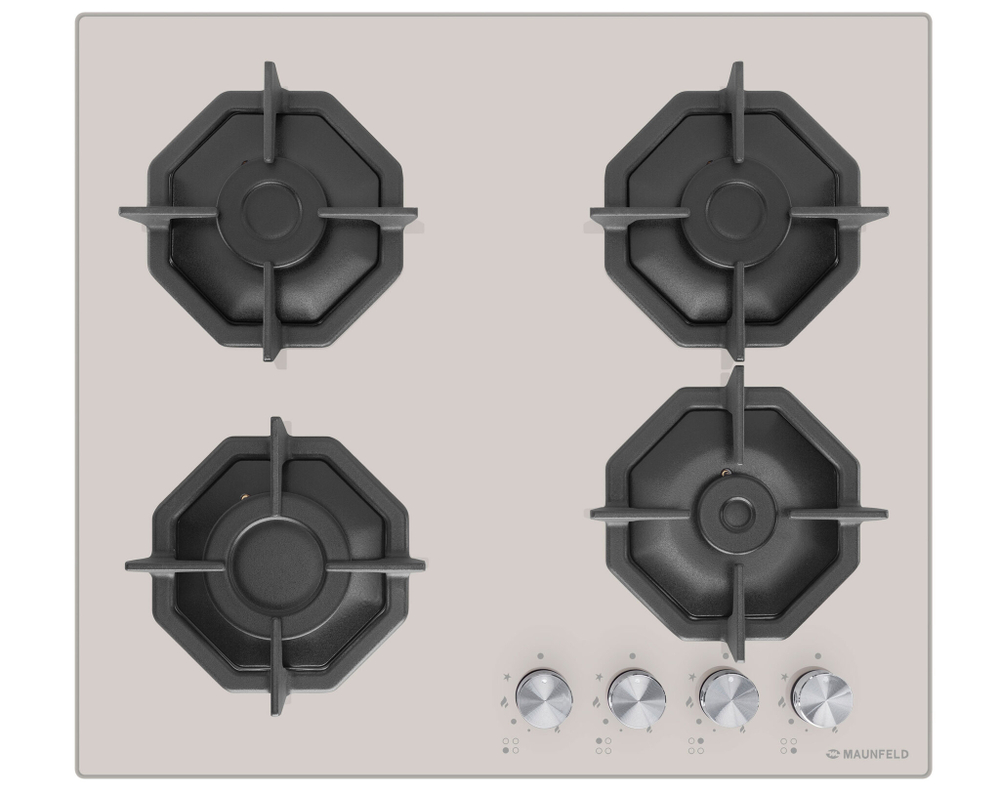 Газовая варочная панель MAUNFELD EGHG.64.2CBGI/G фото 2