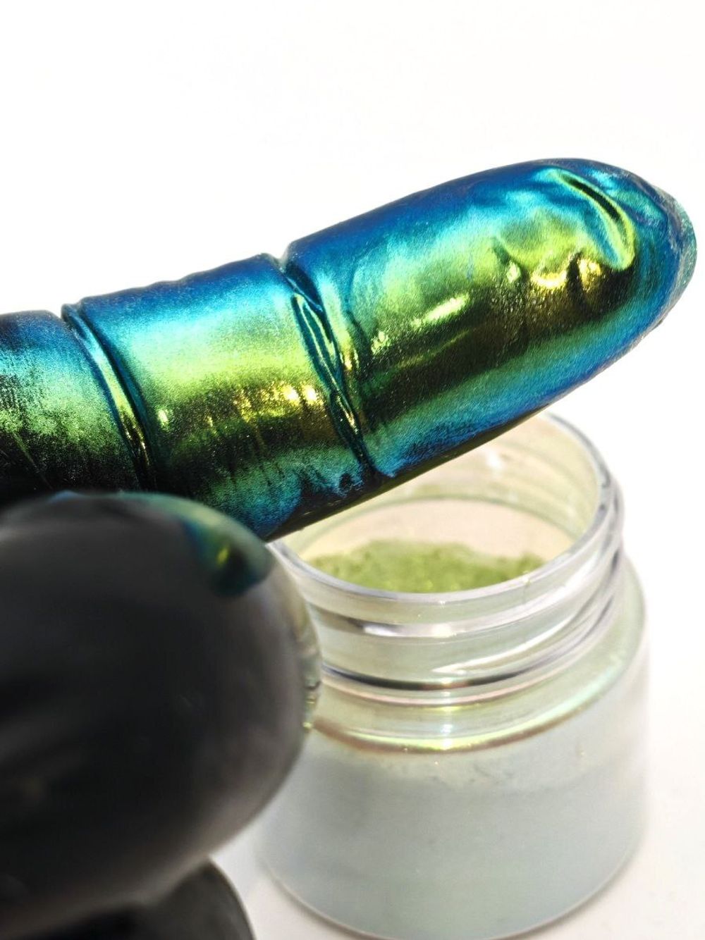 Хамелеон премиум ХАР03 - (Зелёный) - золотой - синий - универсальный