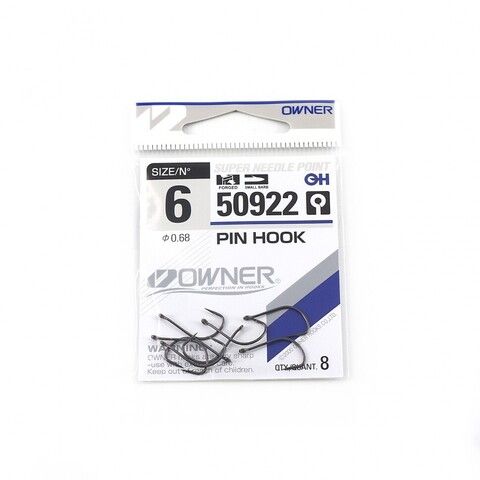 Рыболовный крючок Owner Pin Hook BC №6 (8 шт)