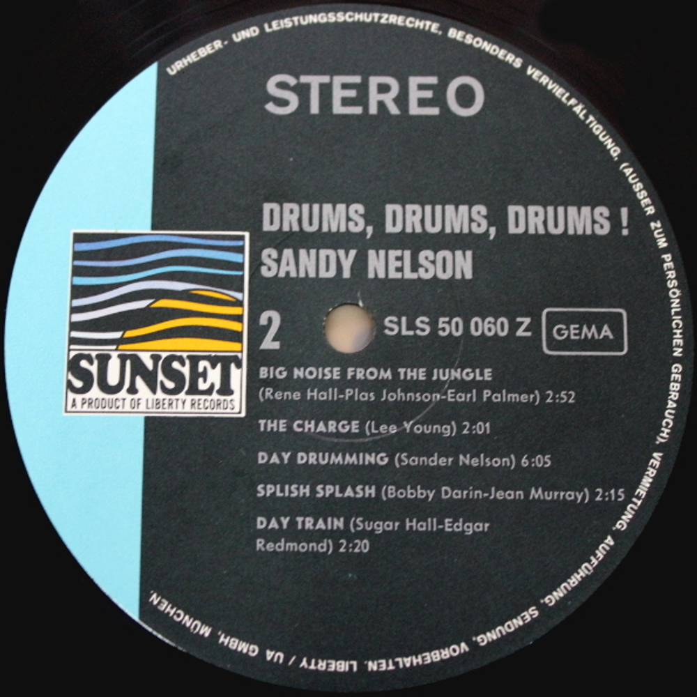Sandy Nelson / Drums, Drums, Drums! (LP)