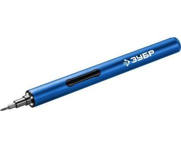 Отвертка аккумуляторная  ЗУБР ОТР-3/4, с набором бит