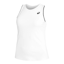 Женская теннисная майка ASICS Piping Tank Top Women - White, Black