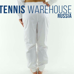 Женские теннисные брюки Adidas by Stella McCartney Barricade Pant - белый