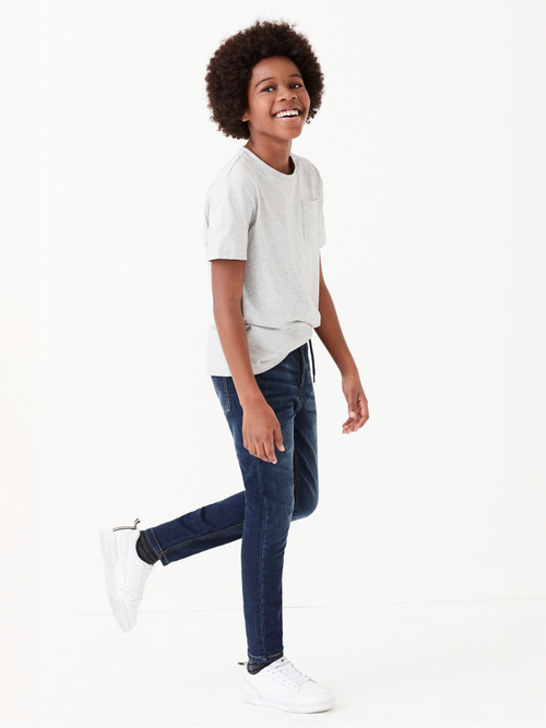 Джинсы стрейч для мальчика Next 308-689, Синий