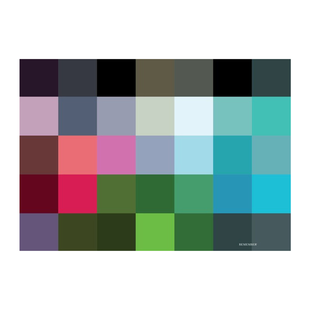 Набор из 48 сервировочных ковриков Mix Remember