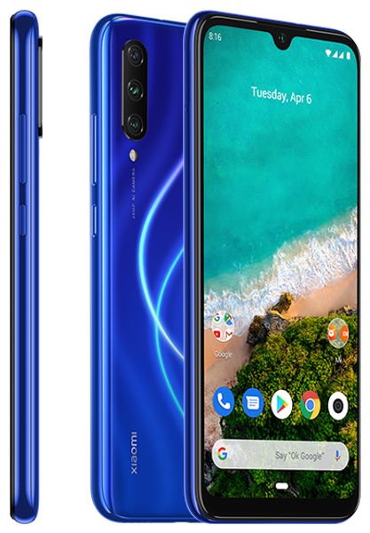 Смартфон Xiaomi Mi A3 4/128GB (Синий) Global Version
