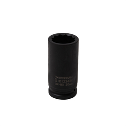 SID123430 Головка торцевая ударная глубокая 12-гранная ROSSVIK 3/4", 30мм