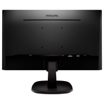 МОНИТОР 23.8" PHILIPS 243V7QDSB/00(01) Black (IPS, 1920x1080, 75Hz, 4 ms, 178°/178°, 250 cd/m, 10M:1, +DVI, +HDMI)