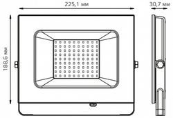 Настенно-потолочный прожектор Gauss Elementary 613100270