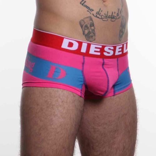 Мужские трусы хипсы розовые DIESEL DIS0004