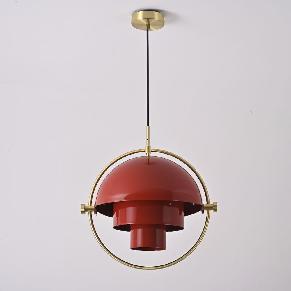 Подвесной светильник Louis Weisdorff Gubi Multi-lite Pendant Red