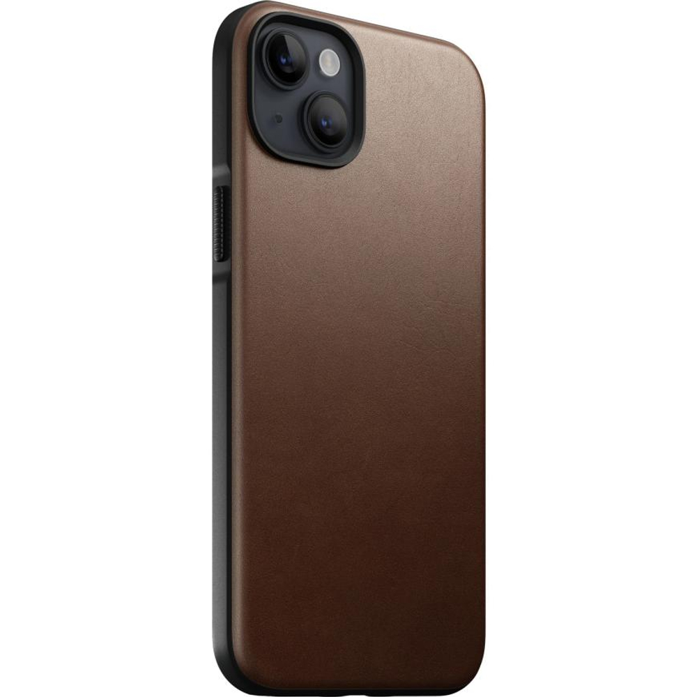 Кожаный чехол MagSafe Nomad Modern Leather Case для iPhone 14 Plus Чехол из натуральной цельнозерновой кожи ECCO