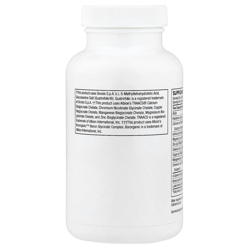 Thorne, базовые питательные вещества, 2 раза в день, 120 капсул