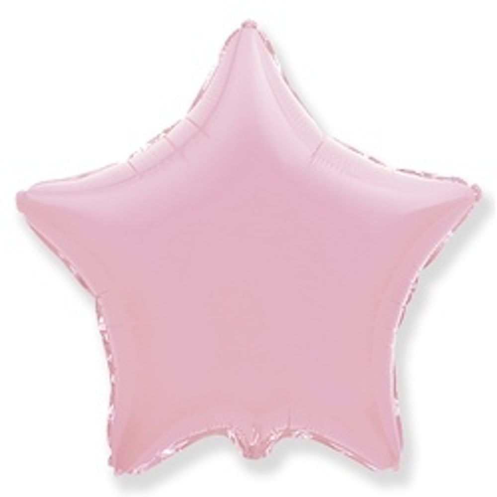 Шар (18" /46 см) Звезда, Розовый 1 шт.