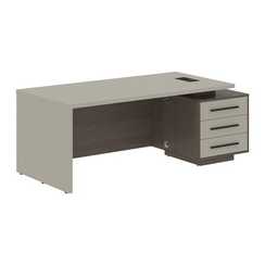 Стол руководителя с тумбой VCT 2090(R)  2000х900х750 VELION