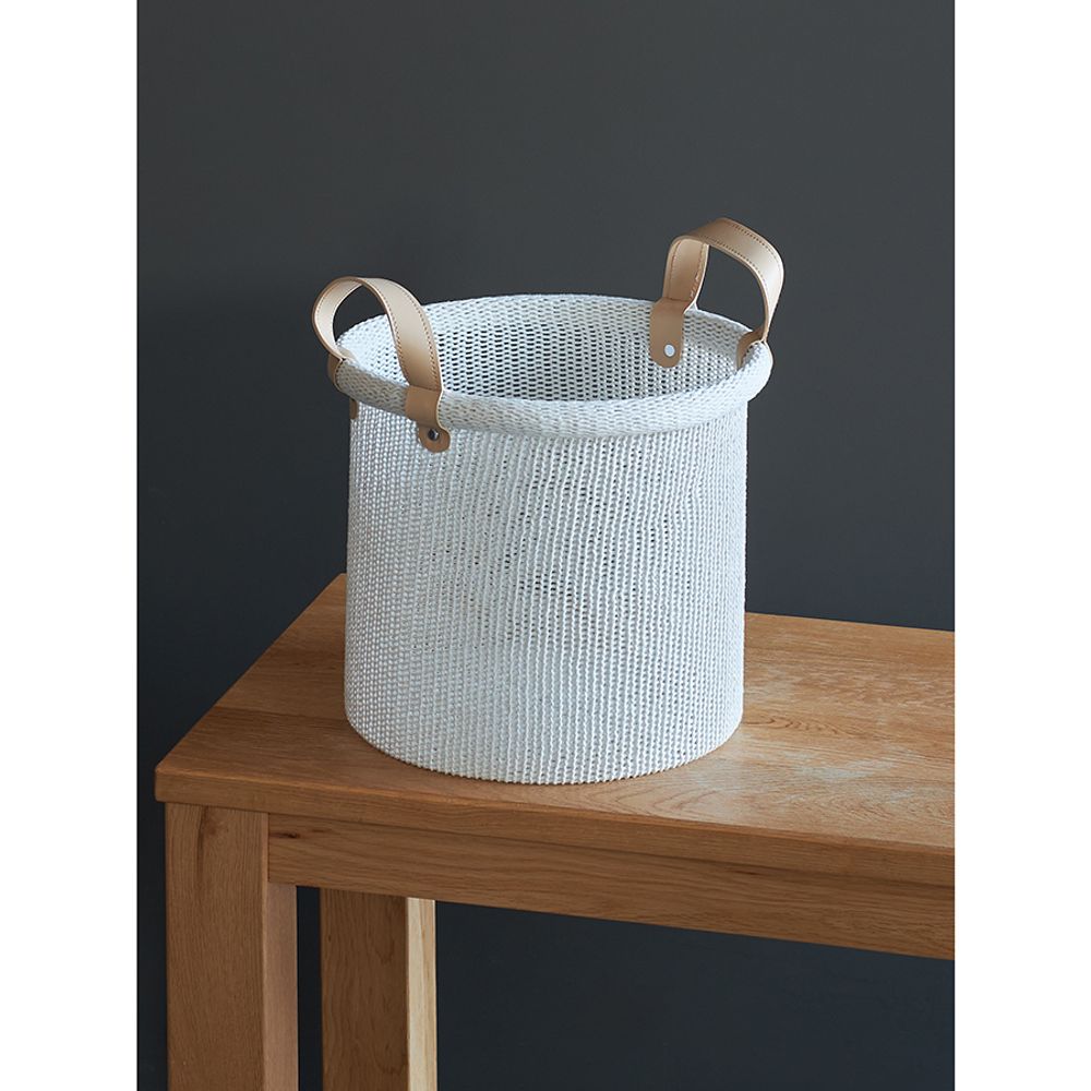 Корзина для хранения Sustainable collection, Ø27х25 см, молочная