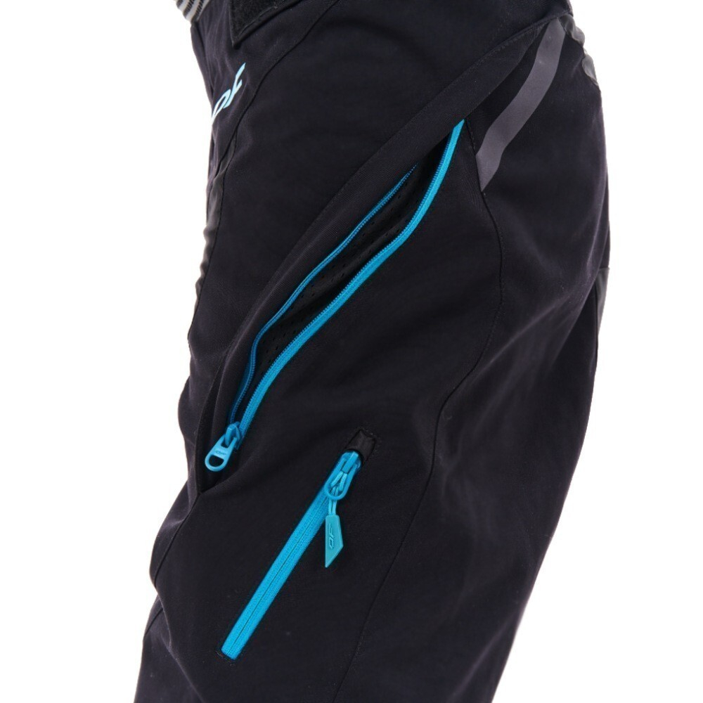 ШТАНЫ DRAGONFLY ЭНДУРО FREERIDE BLACK - BLUE 2023