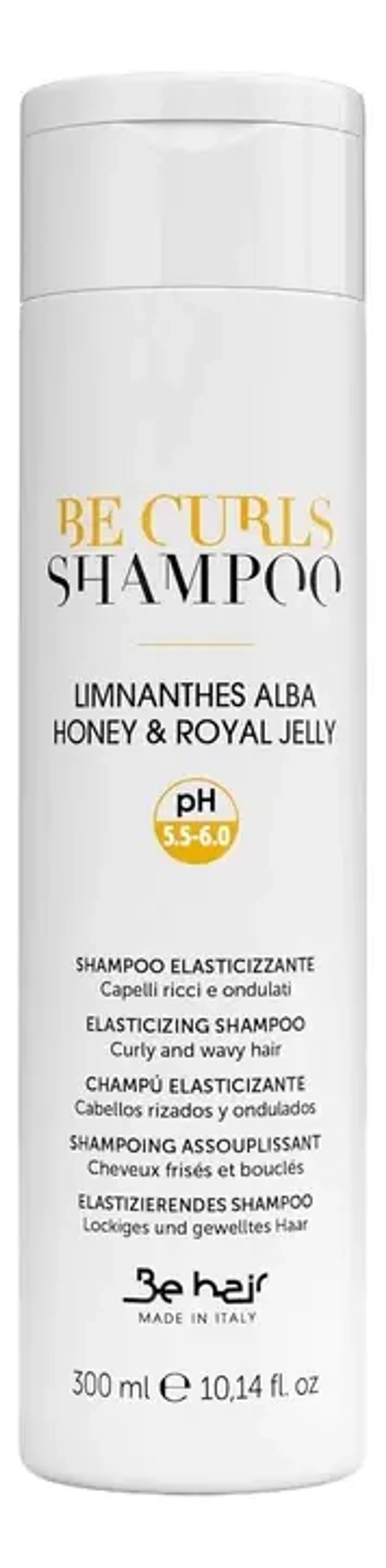 Be Hair Шампунь для вьющихся и волнистых волос с медом - Be Curls Shampoo Elasticizing