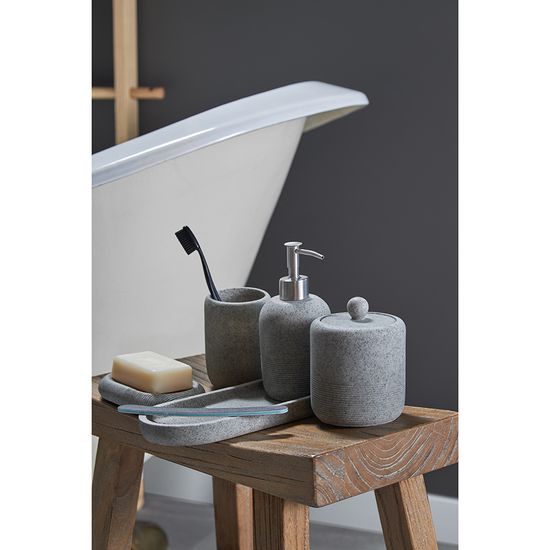 Подставка для ванных принадлежностей loup, темно-серая