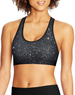 Спортивный бюстгальтер с Т-образной спинкой (Размер: XS) (Цвет: черный с серым)