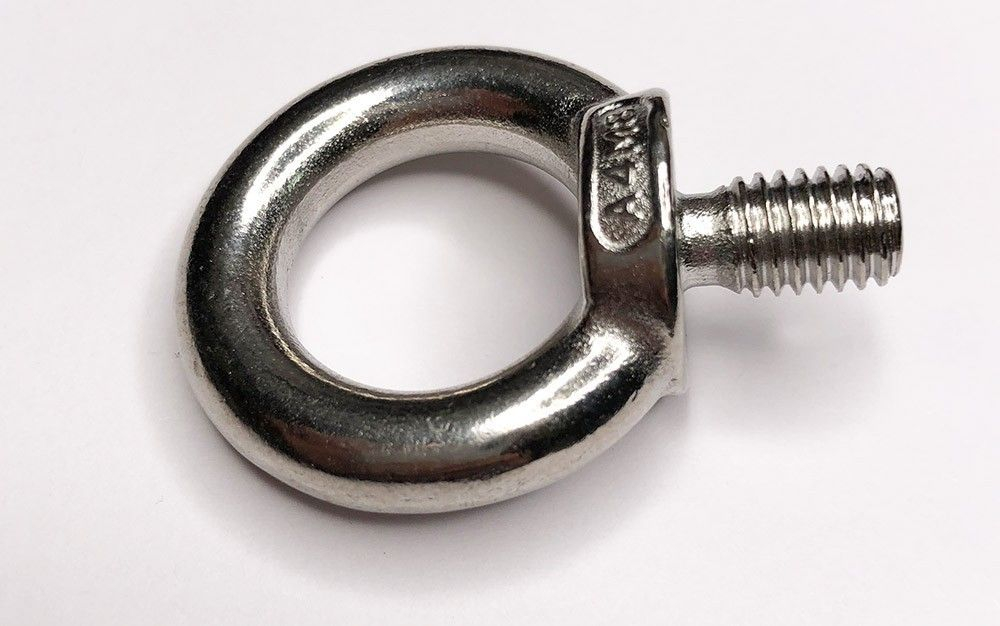 Рым-болт M12 "Мореман", D1 - 54 мм, D2 30 мм, L1 - 20,5 мм, L2 53 мм. (10014320)