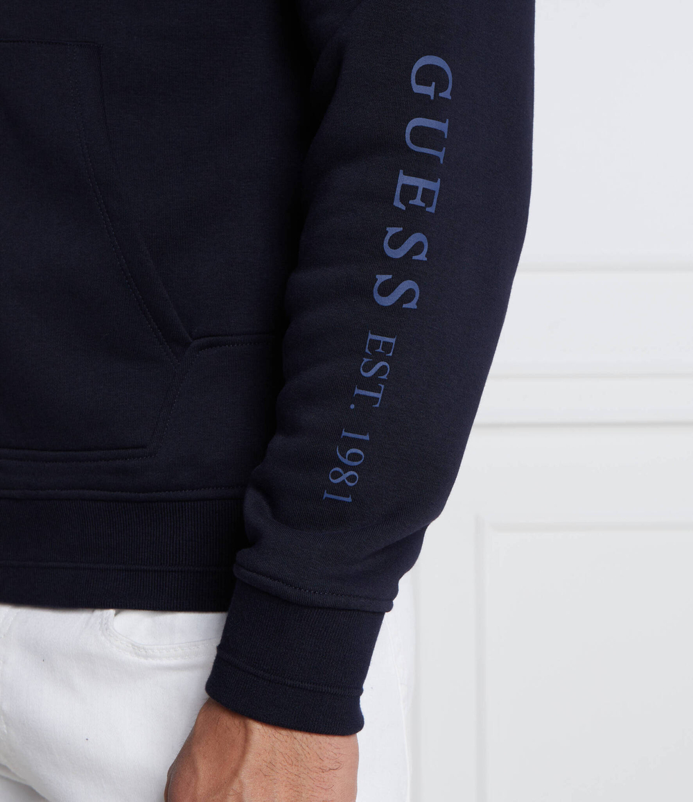 Худые BROOKS HOODIE TRUCK FLEECE GUESS - темно-синий(M3BQ48 K9Z21)