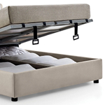 Кровать с изголовьем 200x200 ENZAHOME BOSTON EH69521