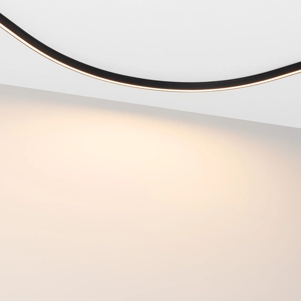 Светильник MAG-MICROCOSM-FLAT-ELASTIC-L2000-16W Warm3000 (BK, 100 deg, 24V) (Arlight, IP20 Пластик, 3 года) 043250