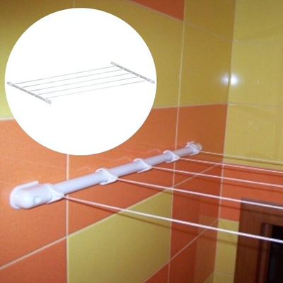 Сушилка для белья настенная передвижная "Джаз" 5 линий, в пленке