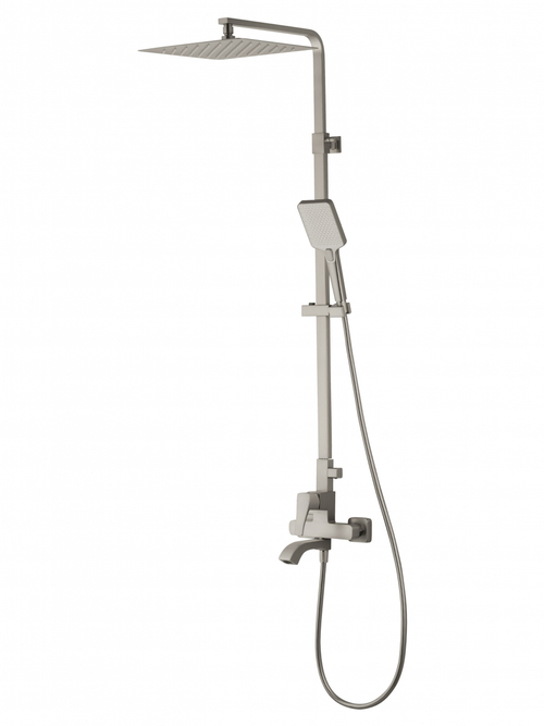 Душевая система WONZON & WOGHAND FLEX, Брашированный никель (WW-88047072-BN)