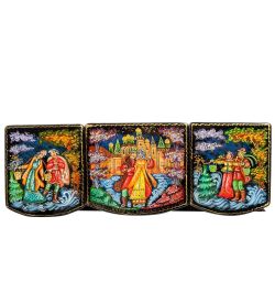 Народные промыслы ШК-85/11 Шкатулка «Купец-Калашников» С.М.