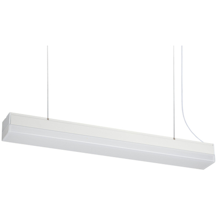 Линейный светодиодный светильник ЭРА SML-11-WB-65K-W24 24Вт 6500K 3000Лм 600x70x55 белый подвесной
