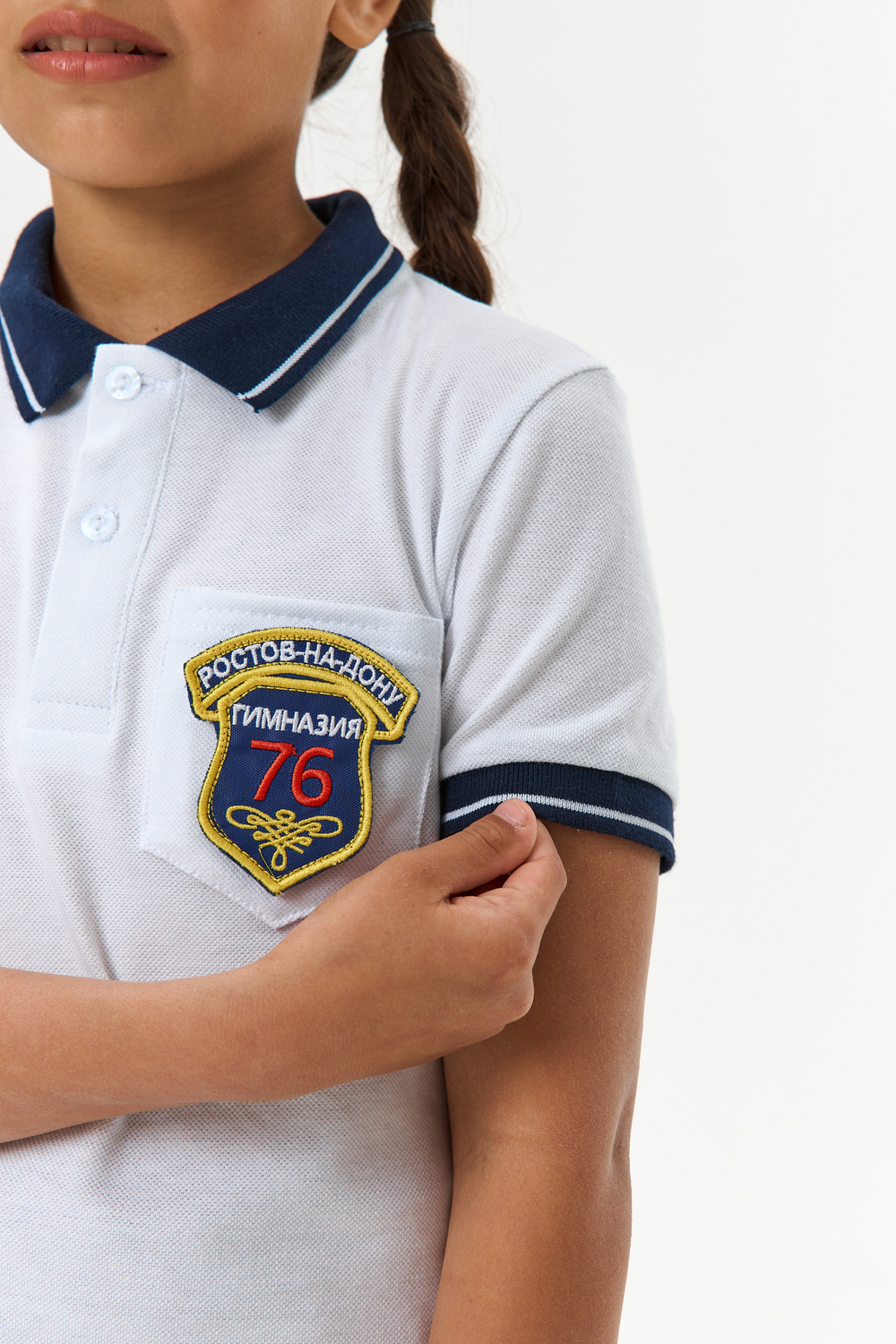 Поло короткий рукав (с липучкой для шеврона)